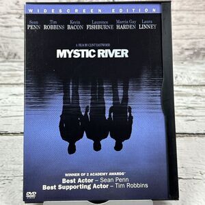 Mystic River (DVD, 2004, Widescreen Snapcase) Sean Penn Tim Robbins Kevin‎ Bacon